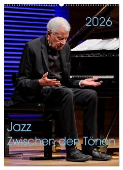 Cover Jazz - Zwischen den Tönen (Wandkalender 2026 DIN A2 hoch), CALVENDO Monatskalender