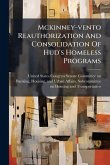 Mckinney-vento Reauthorization And Consolidation Of Hud's Homeless Programs Mckinney-vento Reauthorization And Consolidation Of Hud's Homeless Programs