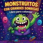 Monstruitos con Grandes Sonrisas - Libro para colorear