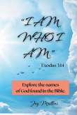 "I AM WHO I AM." Exodus 3 "I AM WHO I AM." Exodus 3