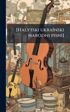 Cover [Halytski ukraïnski narodni pisni]