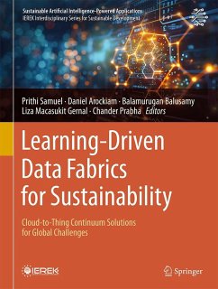Learning-Driven Data Fabrics for Sustainability