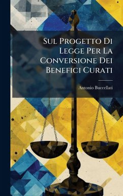 Cover Sul Progetto Di Legge Per La Conversione Dei Benefici Curati