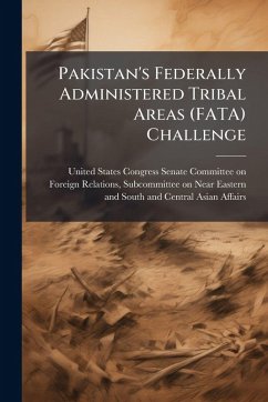 Cover Pakistan's Federally Administered Tribal Areas (FATA) Challenge