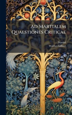 Cover Ad Martialem Quaestiones Criticae