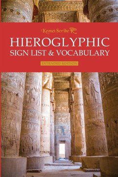 Cover Hieroglyphic Sign List & Vocabulary