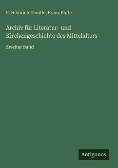 Cover Archiv für Literatur- und Kirchengeschichte des Mittelalters