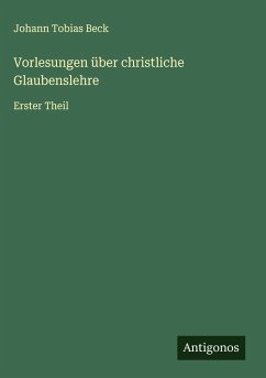 Cover Vorlesungen über christliche Glaubenslehre