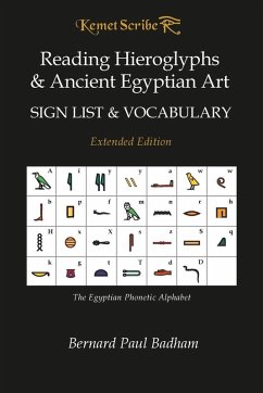 Cover Reading Hieroglyphs & Ancient Egyptian Art - Sign List & Vocabulary