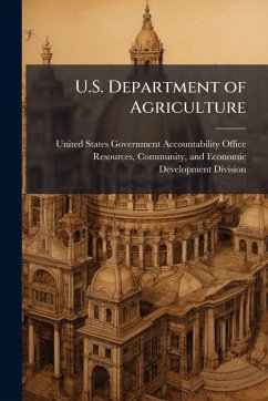 Cover U.S. Department of Agriculture