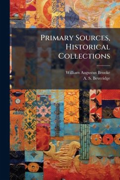 Cover Primary Sources, Historical Collections