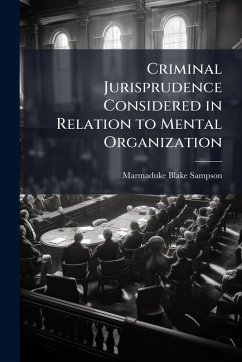 Cover Criminal Jurisprudence Considered in Relation to Mental Organization