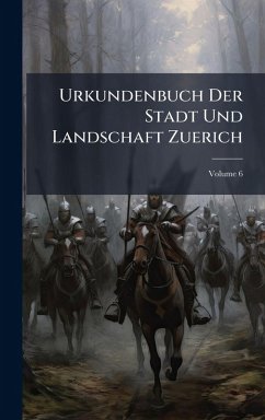 Cover Urkundenbuch Der Stadt Und Landschaft Zuerich