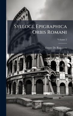 Cover Sylloge Epigraphica Orbis Romani