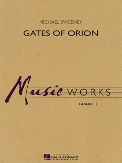 Cover Michael Sweeney, Gates of Orion Concert Band Partitur