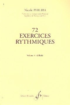 72 Exercises rhythmiques vol.3 72 Exercises rhythmiques vol.3