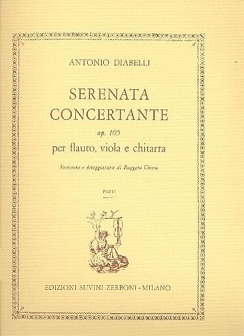 Serenata concertante op.105 per flauto, viola e chitarra set Serenata concertante op.105 per flauto, viola e chitarra set