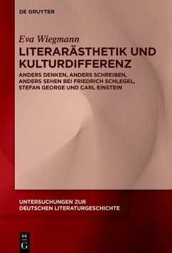 Literarästhetik und Kulturdifferenz (eBook, ePUB) - Wiegmann, Eva
