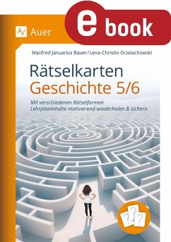 Cover Rätselkarten Geschichte Klassen 5-6 (eBook, PDF)