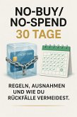 No-Buy/No-Spend 30 Tage - Regeln, Ausnahmen, und wie du Rückfälle vermeidest. (eBook, ePUB)