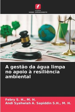 Cover A gestão da água limpa no apoio à resiliência ambiental
