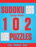 Sudoku Large Print 102 Puzzles