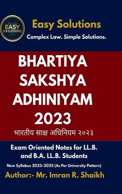 Bhartiya Sakshya Adhiniyam 2023 - Imran R Shaikh