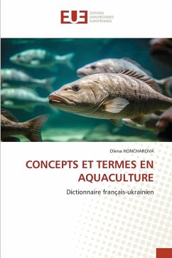 Cover CONCEPTS ET TERMES EN AQUACULTURE