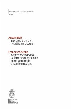 Eroi greci e perché ne abbiamo bisogno. Laetitia renovationis. La letteratura carolingia come laboratorio di sperimentazione Cover Eroi greci e perché ne abbiamo bisogno. Laetitia renovationis. La letteratura carolingia come laboratorio di sperimentazione