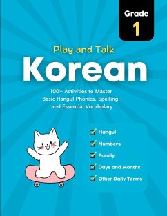 Cover Play and Talk Korean, Grade 1