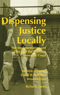 Cover Dispensing Justice Locally