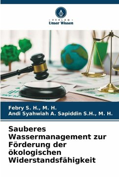Cover Sauberes Wassermanagement zur Förderung der ökologischen Widerstandsfähigkeit