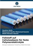 Füllstoff auf Cellulosebasis für feste Polymerelektrolyte Füllstoff auf Cellulosebasis für feste Polymerelektrolyte