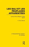 Les Bali et les Peuplades Apparentées (Ndaka-Mbo-Beke-Lika-Budu-Nyari)
