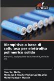 Riempitivo a base di cellulosa per elettrolita polimerico solido