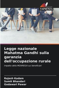 Cover Legge nazionale Mahatma Gandhi sulla garanzia dell'occupazione rurale