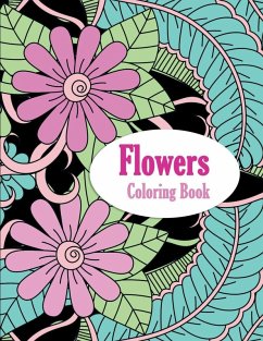 Cover Flowers Coloring Book
