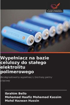 Cover Wype¿niacz na bazie celulozy do sta¿ego elektrolitu polimerowego