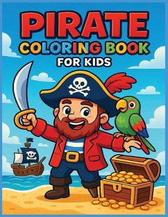 Cover Pirate Coloring Book for Kids