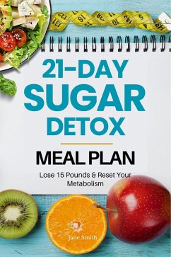 Cover 21-Day Sugar Detox Meal Plan: Lose 15 Pounds & Reset Your Metabolism (eBook, ePUB)