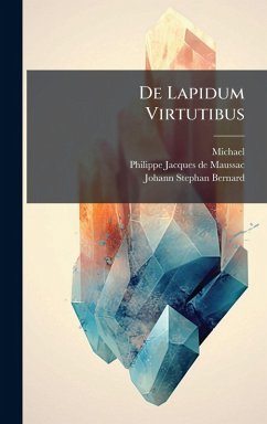 Cover De Lapidum Virtutibus