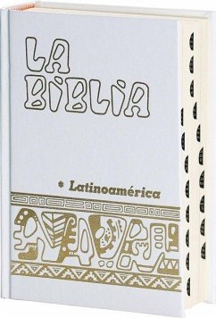 Cover La Biblia Latinoamérica [bolsillo] cartoné blanca, con uñeros