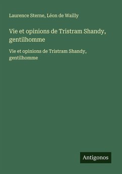 Cover Vie et opinions de Tristram Shandy, gentilhomme