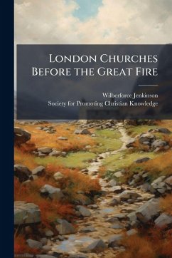 Cover London Churches Before the Great Fire