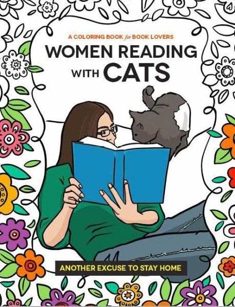 Women Reading with Cats Coloring & Activity Book Women Reading with Cats Coloring & Activity Book