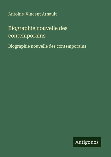 Biographie nouvelle des contemporains