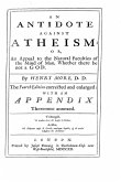An Antidote Against Atheism An Antidote Against Atheism