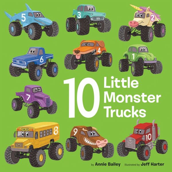 10 Little Monster Trucks (eBook, ePUB) 10 Little Monster Trucks (eBook, ePUB)