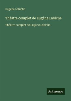 Cover Théâtre complet de Eugène Labiche