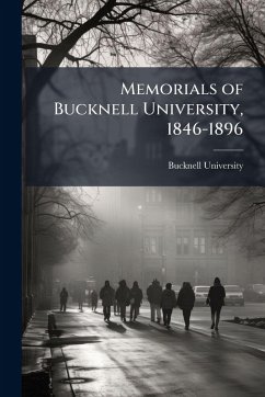 Cover Memorials of Bucknell University, 1846-1896